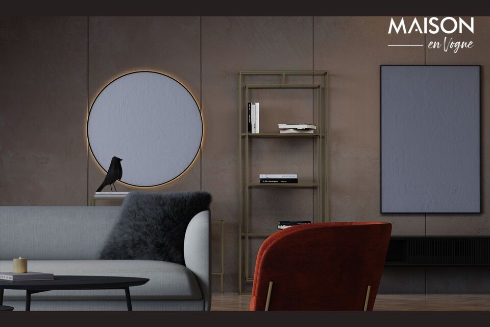 Elegant, functional mirror for a sophisticated interior.