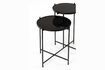 Miniature Black metal side table Lily 2