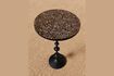 Miniature Black metal side table Structure 2