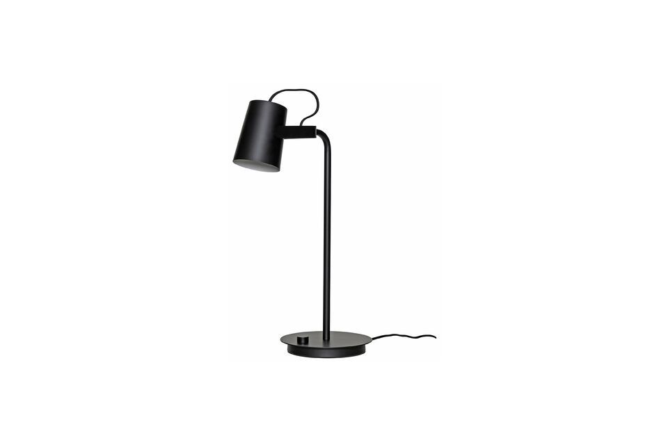 Black metal table lamp Ardent Hübsch