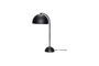 Miniature Black metal table lamp Form Clipped