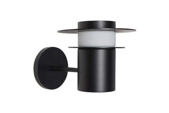 Black metal wall lamp Suburb Clipped