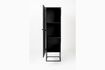 Miniature Black metal wardrobe Guuji 2