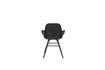 Miniature Black plastic armchair Albert Kuip 7