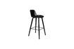 Miniature Black plastic bar chair Albert Kuip 1