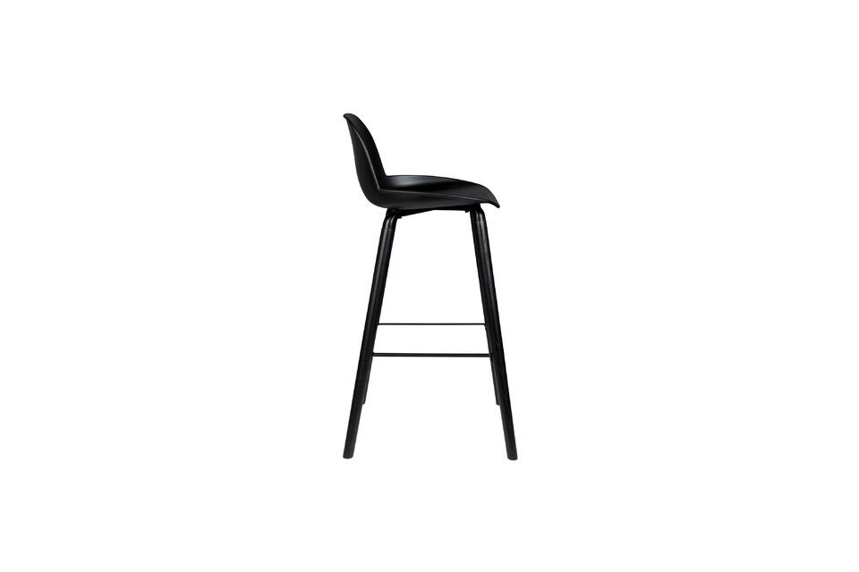 Black plastic bar chair Albert Kuip - 4