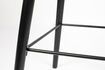 Miniature Black plastic bar chair Albert Kuip 11