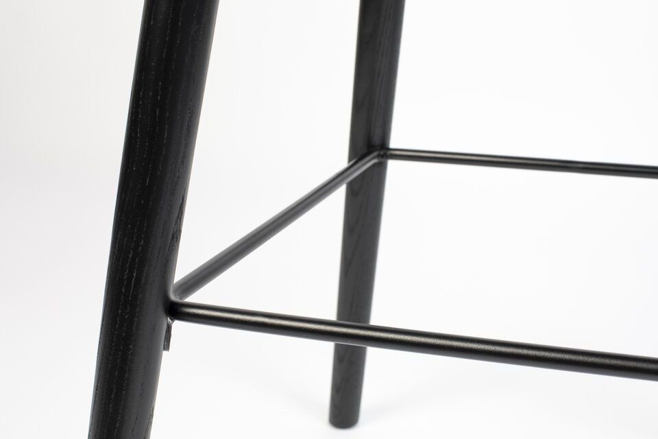 Black plastic bar chair Albert Kuip - 9