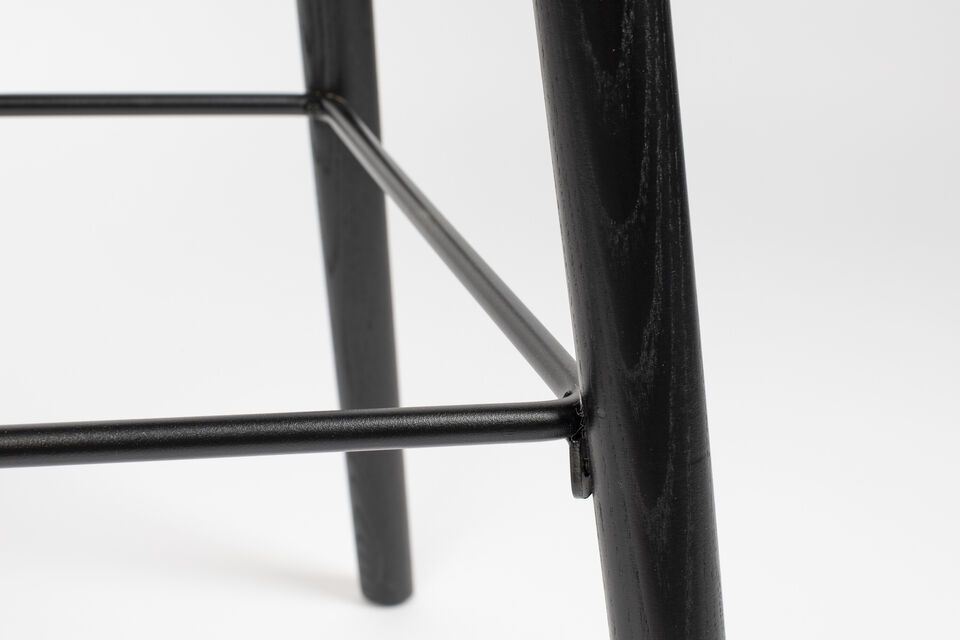 Black plastic bar chair Albert Kuip - 10