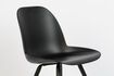 Miniature Black plastic chair Albert Kuip 12