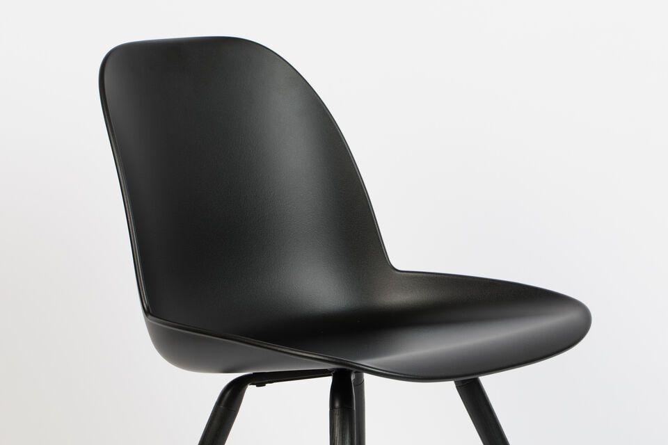 Black plastic chair Albert Kuip - 10