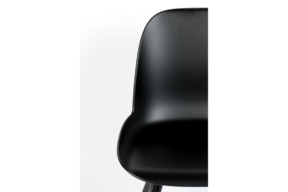 Black plastic chair Albert Kuip - 12