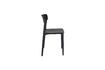 Miniature Black plastic chair Clive 10