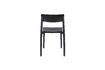 Miniature Black plastic chair Clive 8