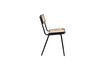 Miniature Black rattan chair Jort 12