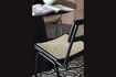 Miniature Black rattan chair Jort 5