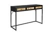 Miniature Black rattan console Guuji 1