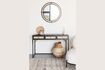 Miniature Black rattan console Guuji 2