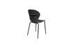 Miniature Black recycled plastic chair The Ocean 6