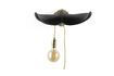 Miniature Black resin wall lamp Tail 5