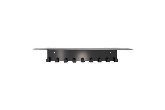 Black steel coat rack Book Clipped