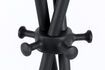 Miniature Black steel coat rack Darwin 5