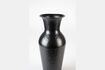 Miniature Black steel vase 40 cm Dunja 10