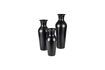 Miniature Black steel vase 56 cm Dunja 6