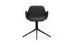 Miniature Black swivel chair Form 3