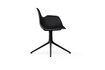 Miniature Black swivel chair Form 4