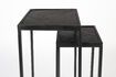 Miniature Black teak side table Parker 6