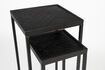 Miniature Black teak side table Parker 7