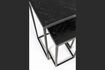 Miniature Black teak side table Parker 8