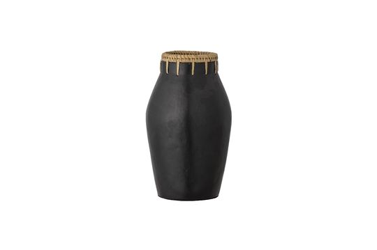 Black terracotta decorative vase Dixon