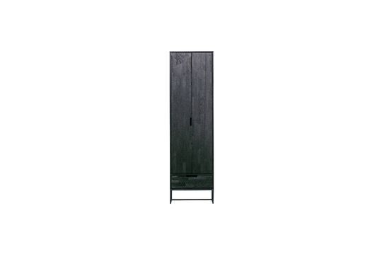 Black wood cabinet Silas