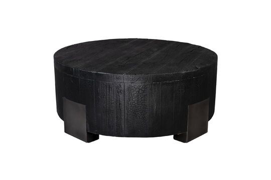Black wood coffee table Coals