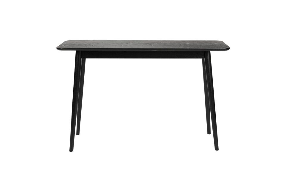 Black wood console Fabio - 1