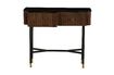 Miniature Black wood console Germain 3