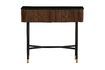 Miniature Black wood console Germain 1