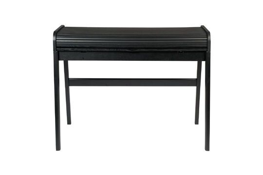 Black wood desk Barbier Clipped