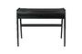 Miniature Black wood desk Barbier Clipped