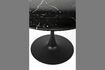 Miniature Black wood dining table Maru 8