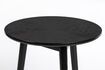 Miniature Black wood side table Fabio 4