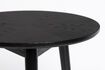 Miniature Black wood side table Fabio 5