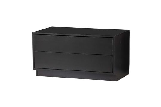 Black wood tv stand Finca