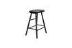 Miniature Black wooden bar stool Vander 1