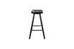 Miniature Black wooden bar stool Vander 4