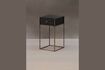 Miniature Black wooden bedside table Black 2