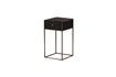 Miniature Black wooden bedside table Black 1