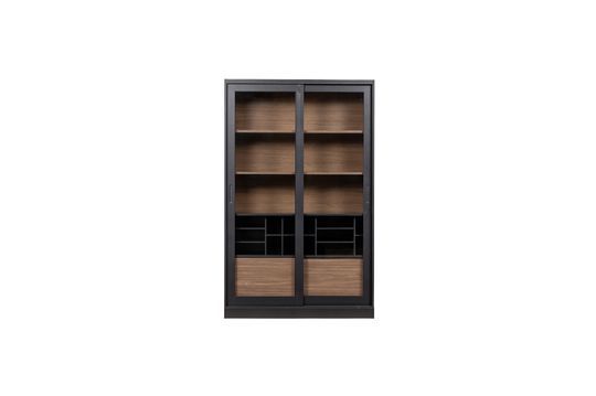 Black wooden cabinet James Clipped